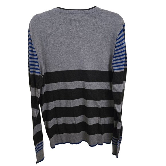 INC International Concept NWT Striped Sustainable Lightweight Sweater Size L - Picture 2 of 5